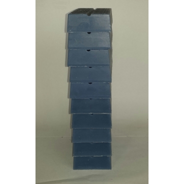 Rennwachs BLAU 10 Stk.