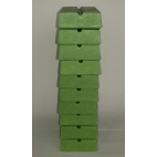 Rennwachs GRÜN 10 Stk.