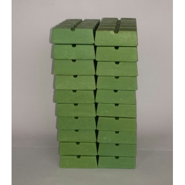 Rennwachs GRÜN 20 Stk.